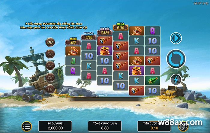 Quay slot game: Chỉ từ 200 VND/ lượt, nhận thưởng x90 lần