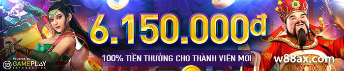 Tặng người chơi mới 100% tới 6.150.000 VND khi quay Slot game